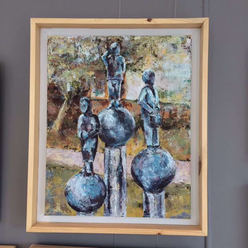 Bishy Statues by Kay Dower