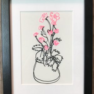 Pink Plant by Charlotte Harvey
