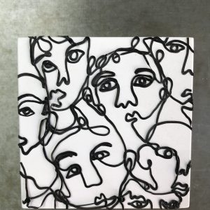 Small crowd by Charlotte Harvey