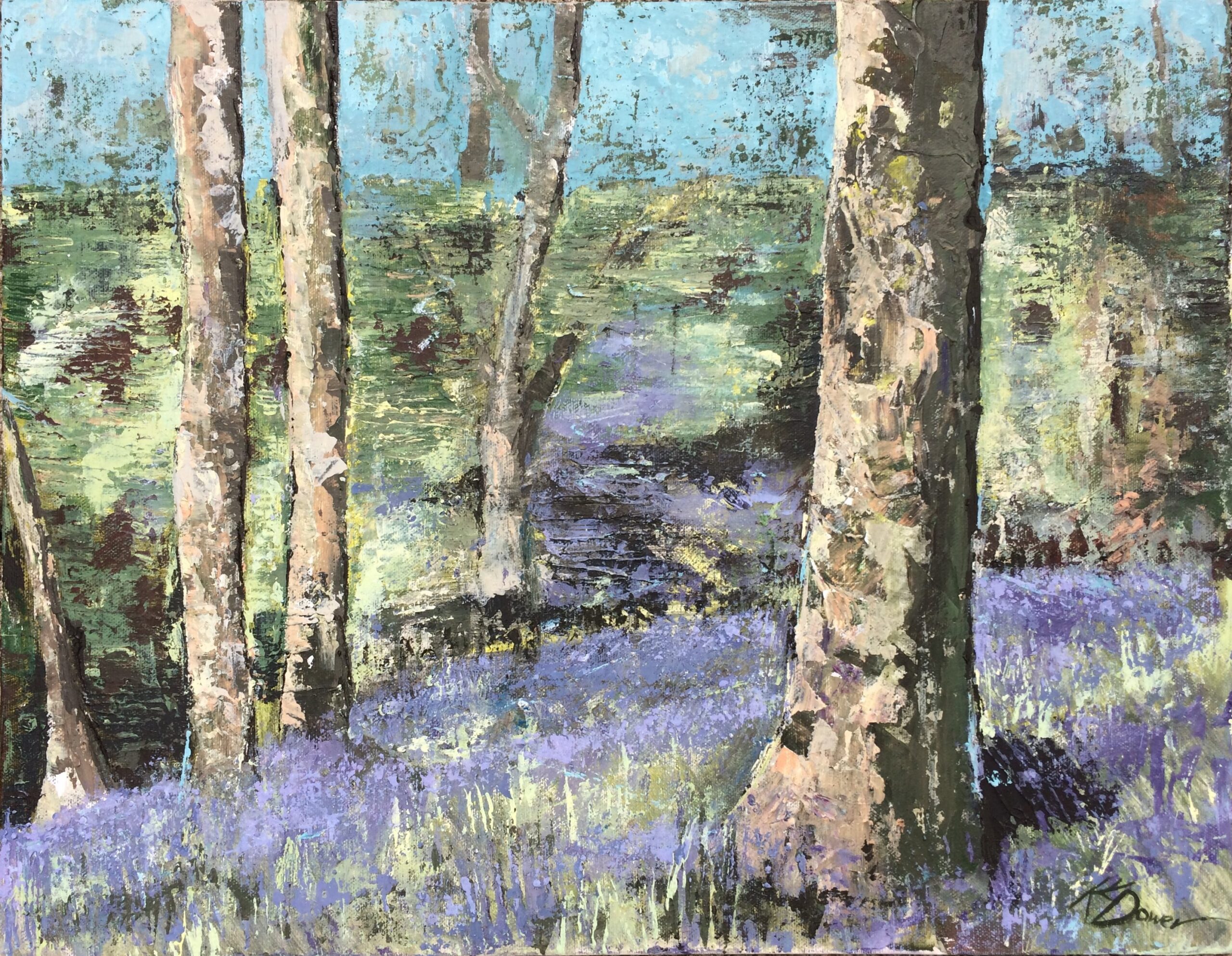 Bluebell wood by Kay Dower
